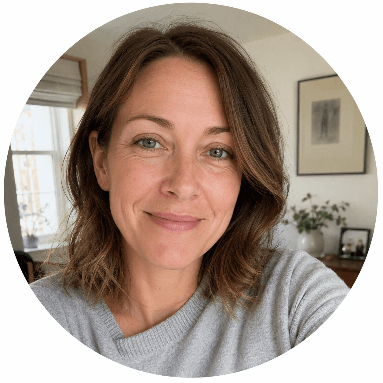 Sample portrait accompanying the review